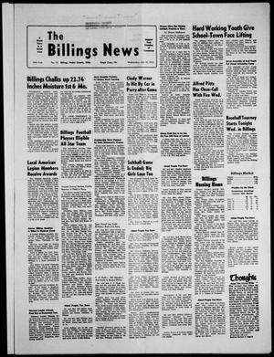 The Billings News (Billings, Okla.), Vol. 76, No. 33, Ed. 1 Wednesday, July 18, 1973