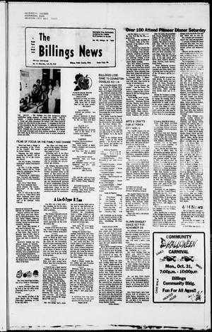 The Billings News (Billings, Okla.), Vol. 85, No. 41, Ed. 1 Thursday, October 20, 1983