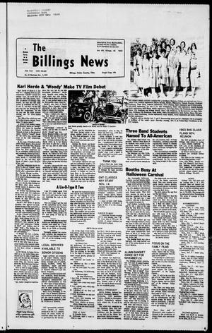 The Billings News (Billings, Okla.), Vol. 85, No. 43, Ed. 1 Thursday, November 3, 1983