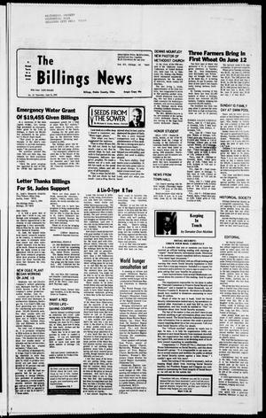 The Billings News (Billings, Okla.), Vol. 86, No. 23, Ed. 1 Thursday, June 21, 1984