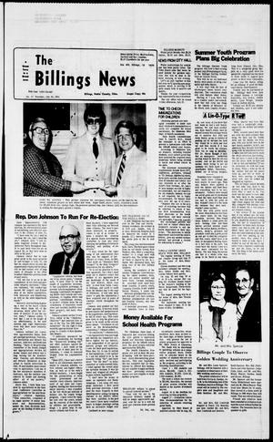 The Billings News (Billings, Okla.), Vol. 86, No. 27, Ed. 1 Thursday, July 26, 1984