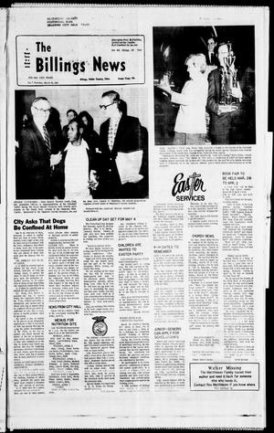 The Billings News (Billings, Okla.), Vol. 87, No. 7, Ed. 1 Thursday, March 28, 1985