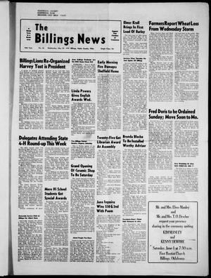 The Billings News (Billings, Okla.), Vol. 76, No. 26, Ed. 1 Wednesday, May 29, 1974