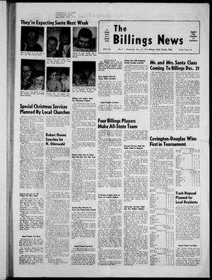The Billings News (Billings, Okla.), Vol. 77, No. 3, Ed. 1 Wednesday, December 18, 1974
