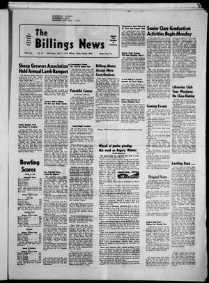 The Billings News (Billings, Okla.), Vol. 77, No. 23, Ed. 1 Wednesday, May 7, 1975