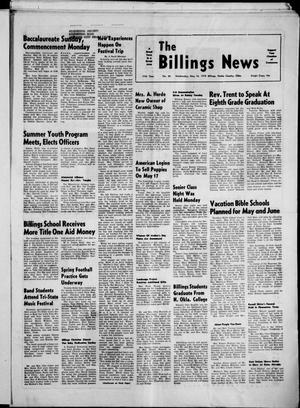 The Billings News (Billings, Okla.), Vol. 77, No. 24, Ed. 1 Wednesday, May 14, 1975