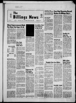 The Billings News (Billings, Okla.), Vol. 77, No. 32, Ed. 1 Wednesday, July 9, 1975