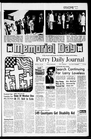 Perry Daily Journal (Perry, Okla.), Vol. 79, No. 102, Ed. 1 Monday, May 29, 1972