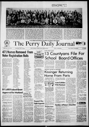 The Perry Daily Journal (Perry, Okla.), Vol. 79, No. 296, Ed. 1 Saturday, January 13, 1973