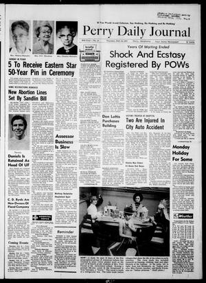 Perry Daily Journal (Perry, Okla.), Vol. 80, No. 13, Ed. 1 Thursday, February 15, 1973