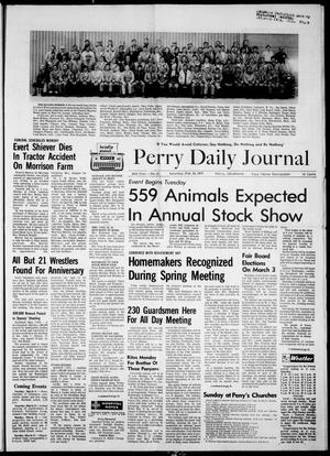 Perry Daily Journal (Perry, Okla.), Vol. 80, No. 21, Ed. 1 Saturday, February 24, 1973
