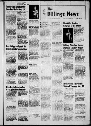 The Billings News (Billings, Okla.), Vol. 78, No. 23, Ed. 1 Wednesday, May 12, 1976