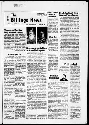 The Billings News (Billings, Okla.), Vol. 82, No. 25, Ed. 1 Thursday, May 22, 1980