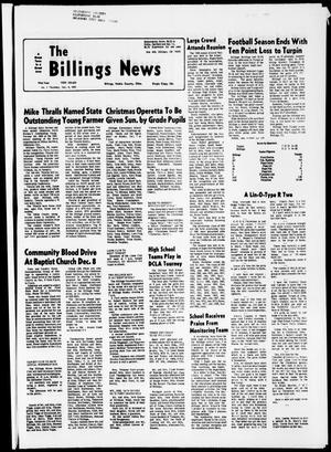 The Billings News (Billings, Okla.), Vol. 83, No. 1, Ed. 1 Thursday, December 4, 1980