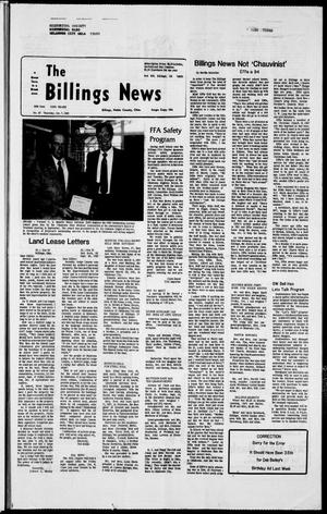 The Billings News (Billings, Okla.), Vol. 84, No. 40, Ed. 1 Thursday, October 7, 1982