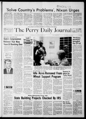 Primary view of object titled 'The Perry Daily Journal (Perry, Okla.), Vol. 80, No. 168, Ed. 1 Thursday, August 16, 1973'.