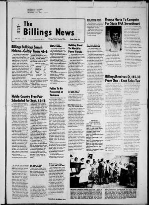 The Billings News (Billings, Okla.), Vol. 78, No. 41, Ed. 1 Thursday, September 16, 1976