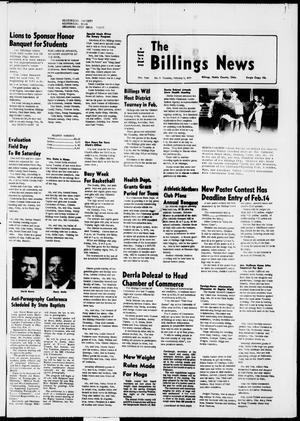 The Billings News (Billings, Okla.), Vol. 79, No. 9, Ed. 1 Thursday, February 3, 1977