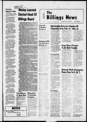 The Billings News (Billings, Okla.), Vol. 79, No. 11, Ed. 1 Thursday, February 17, 1977