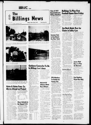 The Billings News (Billings, Okla.), Vol. 79, No. 40, Ed. 1 Thursday, September 1, 1977