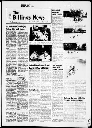 Primary view of object titled 'The Billings News (Billings, Okla.), Vol. 80, No. 39, Ed. 1 Thursday, August 24, 1978'.