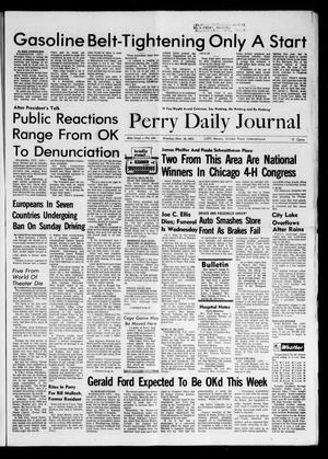 Perry Daily Journal (Perry, Okla.), Vol. 80, No. 254, Ed. 1 Monday, November 26, 1973