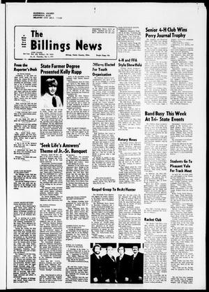 Primary view of object titled 'The Billings News (Billings, Okla.), Vol. 81, No. 22, Ed. 1 Thursday, May 3, 1979'.