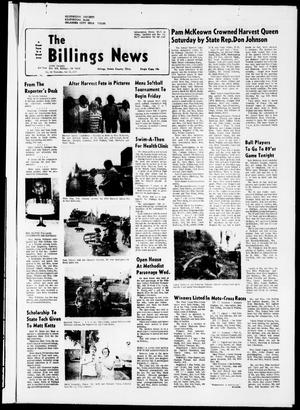 Primary view of object titled 'The Billings News (Billings, Okla.), Vol. 81, No. 34, Ed. 1 Thursday, July 26, 1979'.