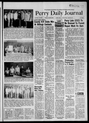 Perry Daily Journal (Perry, Okla.), Vol. 81, No. 69, Ed. 1 Monday, April 22, 1974