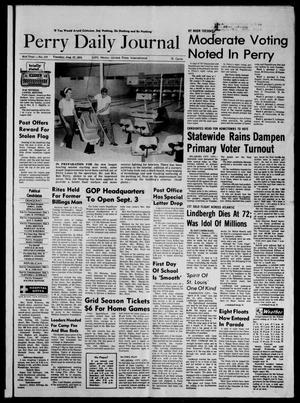 Perry Daily Journal (Perry, Okla.), Vol. 81, No. 177, Ed. 1 Tuesday, August 27, 1974