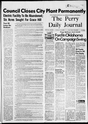 Primary view of object titled 'The Perry Daily Journal (Perry, Okla.), Vol. 81, No. 225, Ed. 1 Tuesday, October 22, 1974'.