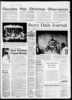Perry Daily Journal (Perry, Okla.), Vol. 82, No. 275, Ed. 1 Saturday, December 20, 1975