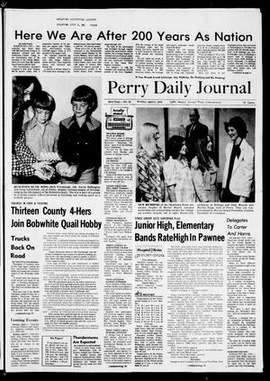 Perry Daily Journal (Perry, Okla.), Vol. 83, No. 54, Ed. 1 Monday, April 5, 1976