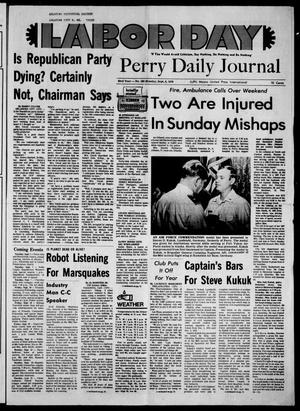 Perry Daily Journal (Perry, Okla.), Vol. 83, No. 185, Ed. 1 Monday, September 6, 1976