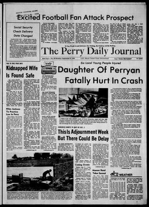 Primary view of object titled 'The Perry Daily Journal (Perry, Okla.), Vol. 83, No. 203, Ed. 1 Monday, September 27, 1976'.