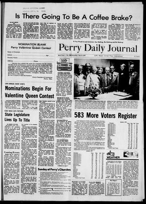Primary view of object titled 'Perry Daily Journal (Perry, Okla.), Vol. 83, No. 290, Ed. 1 Saturday, January 8, 1977'.