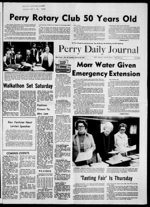 Perry Daily Journal (Perry, Okla.), Vol. 84, No. 42, Ed. 1 Tuesday, March 22, 1977