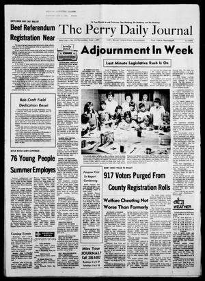 The Perry Daily Journal (Perry, Okla.), Vol. 84, No. 103, Ed. 1 Wednesday, June 1, 1977