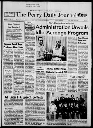 The Perry Daily Journal (Perry, Okla.), Vol. 85, No. 48, Ed. 1 Thursday, March 30, 1978