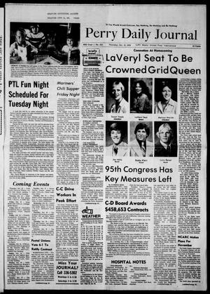 Perry Daily Journal (Perry, Okla.), Vol. 85, No. 215, Ed. 1 Thursday, October 12, 1978