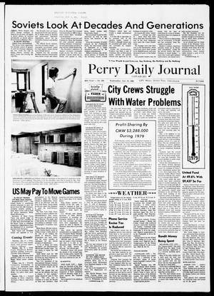 Perry Daily Journal (Perry, Okla.), Vol. 86, No. 295, Ed. 1 Wednesday, January 16, 1980