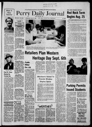 Perry Daily Journal (Perry, Okla.), Vol. 87, No. 164, Ed. 1 Wednesday, August 13, 1980