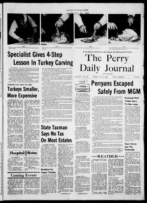 Primary view of object titled 'The Perry Daily Journal (Perry, Okla.), Vol. 87, No. 252, Ed. 1 Monday, November 24, 1980'.