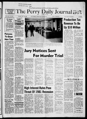 The Perry Daily Journal (Perry, Okla.), Vol. 87, No. 281, Ed. 1 Tuesday, December 30, 1980