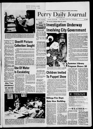 Perry Daily Journal (Perry, Okla.), Vol. 88, No. 140, Ed. 1 Saturday, July 18, 1981