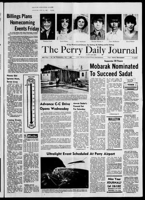 The Perry Daily Journal (Perry, Okla.), Vol. 88, No. 209, Ed. 1 Wednesday, October 7, 1981