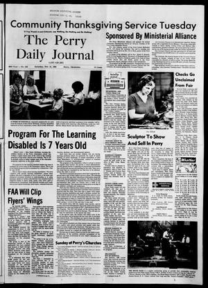The Perry Daily Journal (Perry, Okla.), Vol. 88, No. 248, Ed. 1 Saturday, November 21, 1981