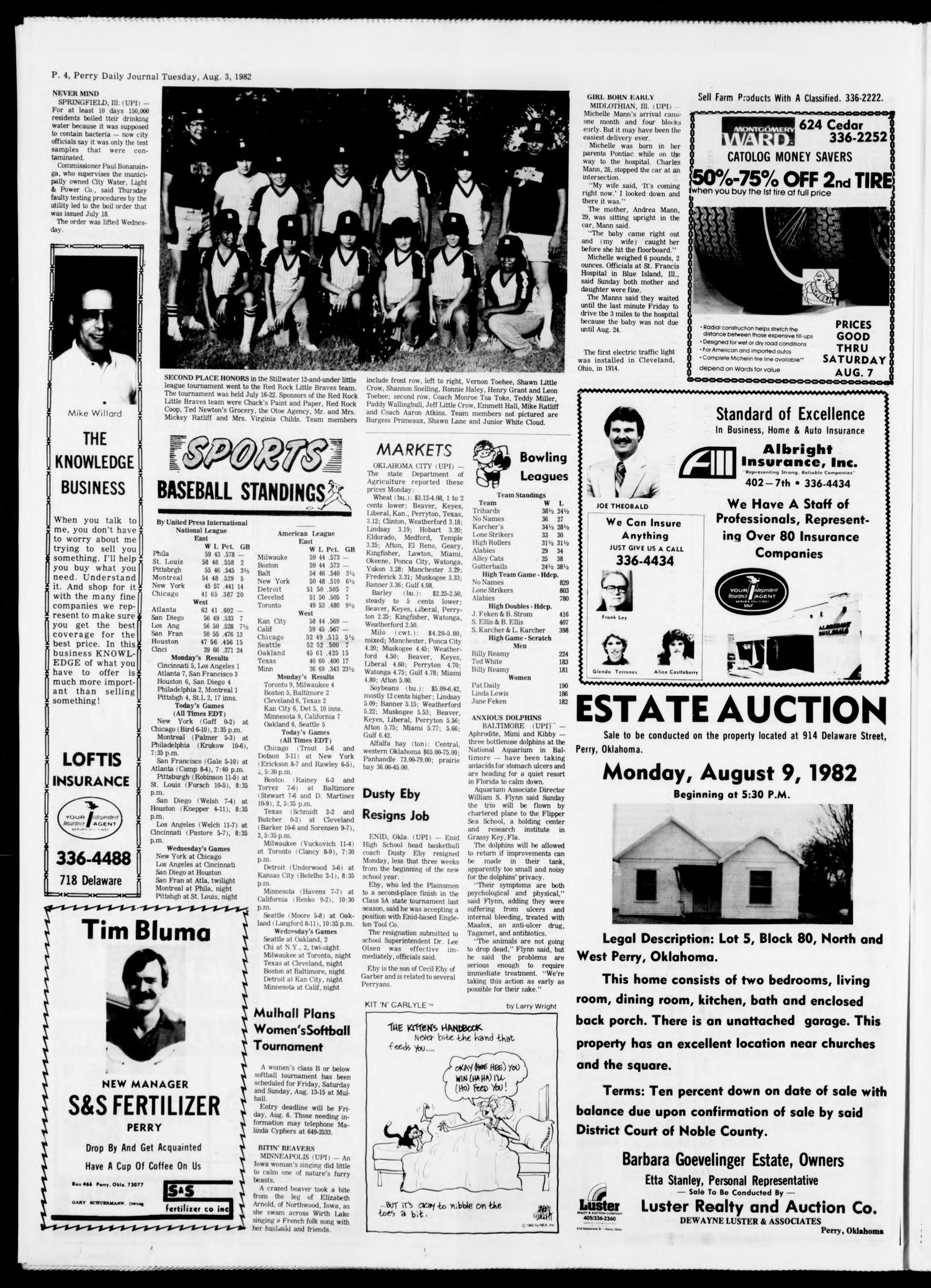 Perry Daily Journal (Perry, Okla.), Vol. 89, No. 151, Ed. 1 Tuesday, August 3, 1982
                                                
                                                    [Sequence #]: 4 of 12
                                                