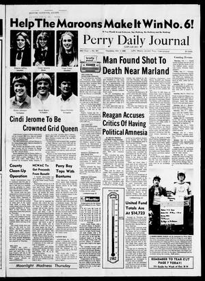 Perry Daily Journal (Perry, Okla.), Vol. 89, No. 207, Ed. 1 Thursday, October 7, 1982