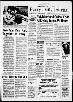 Perry Daily Journal (Perry, Okla.), Vol. 91, No. 145, Ed. 1 Friday, July 27, 1984